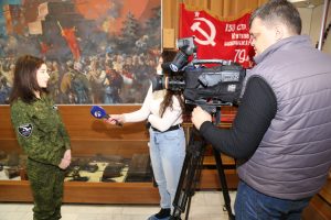 В Астраханском музее боевой славы прошло тематическое мероприятие «И грянул салют над Невою»